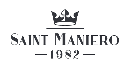 Saint Maniero Logo Vorher
