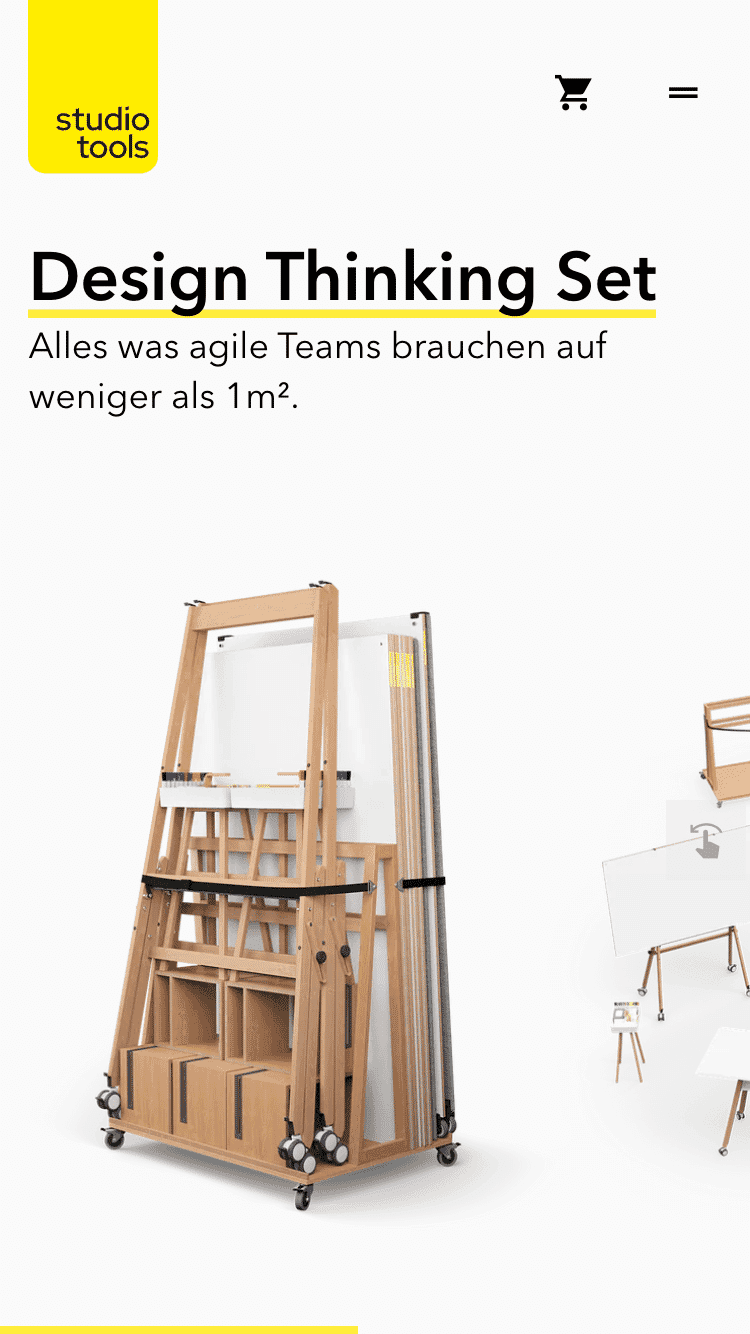 Shopify Produktseite Hero-Section