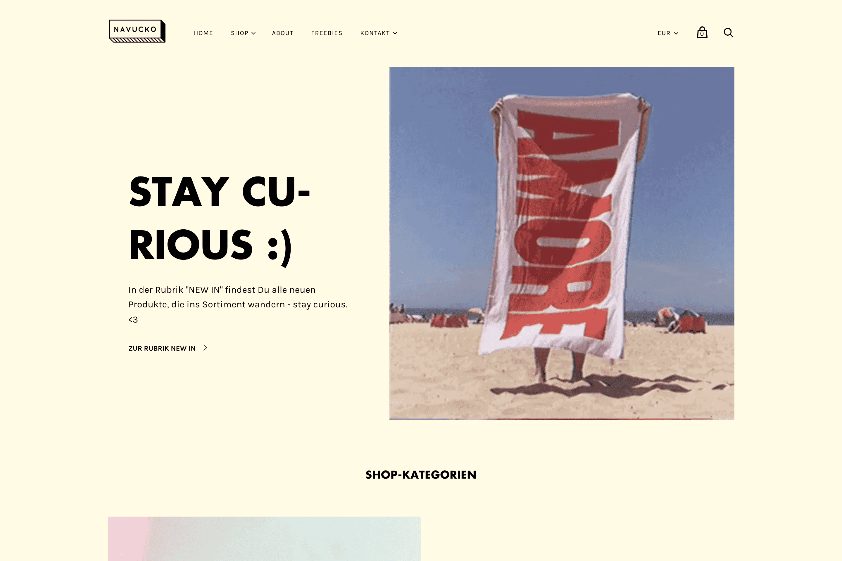 Shopify Beispiel - www.navucko.com