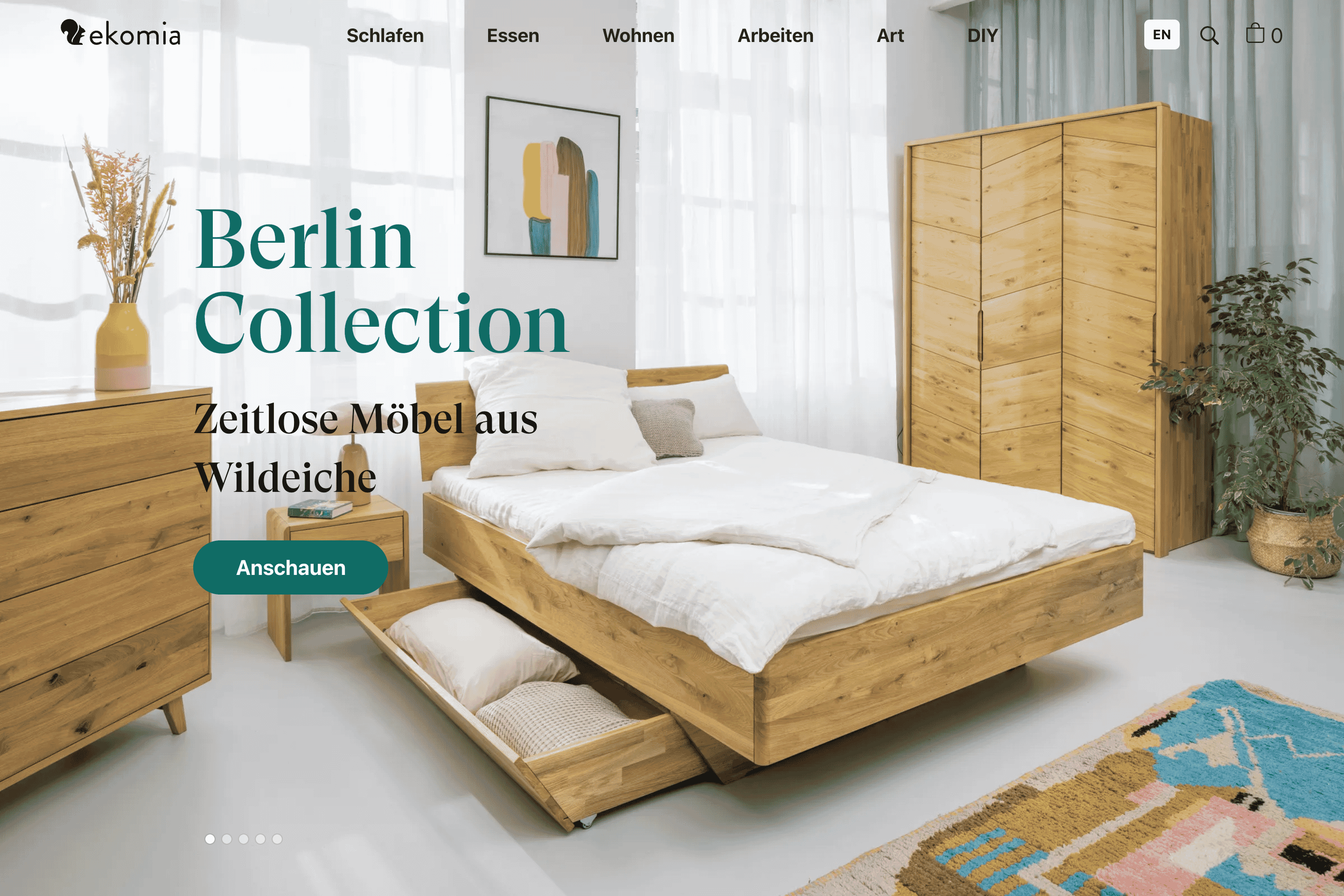 Shopify Beispiel - www.ekomia.de